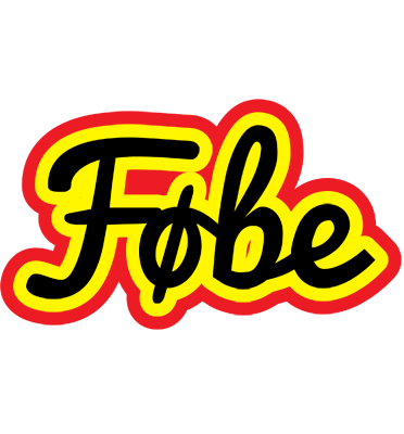Føbe flaming logo
