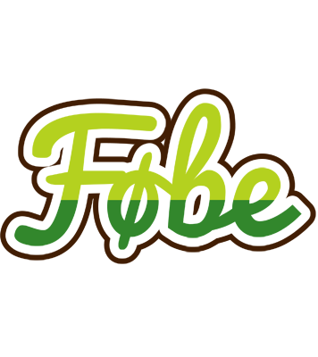 Føbe golfing logo
