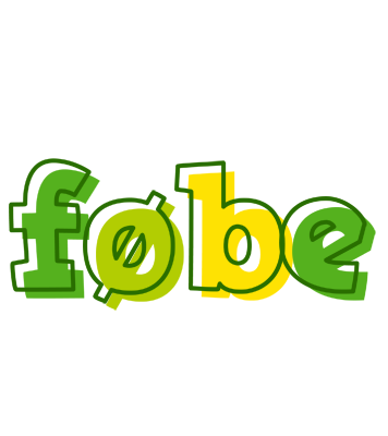 Føbe juice logo