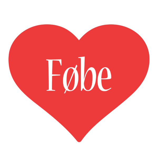 Føbe love logo