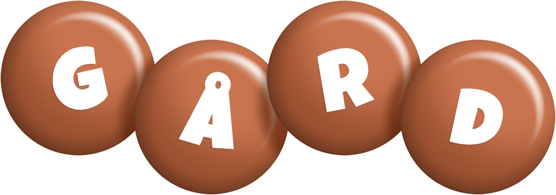 Gård candy-brown logo