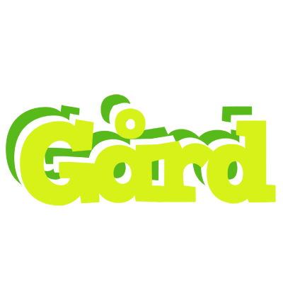 Gård citrus logo