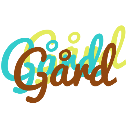 Gård cupcake logo