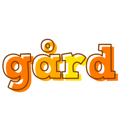 Gård desert logo