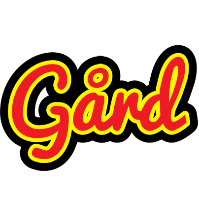 Gård fireman logo