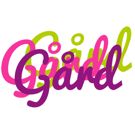 Gård flowers logo