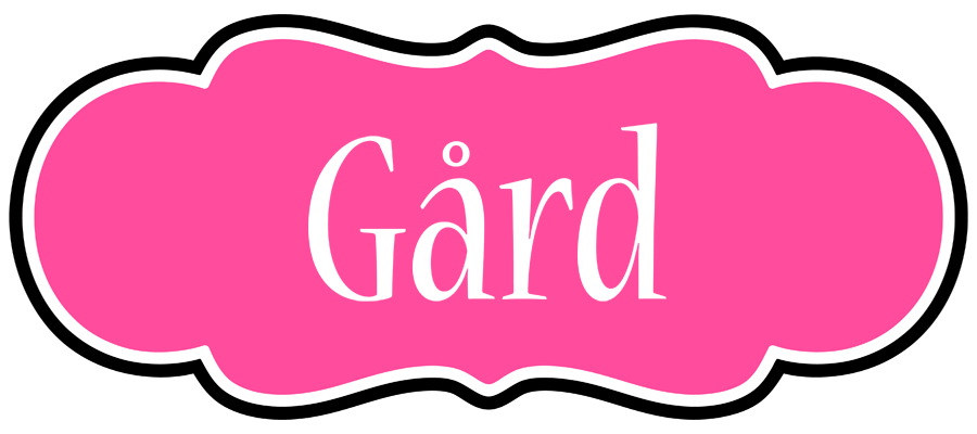 Gård invitation logo