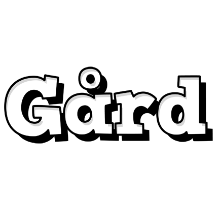 Gård snowing logo