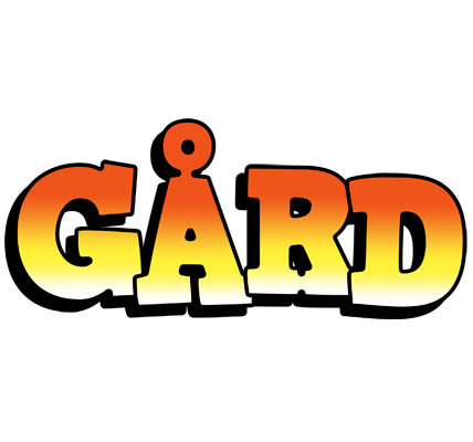 Gård sunset logo