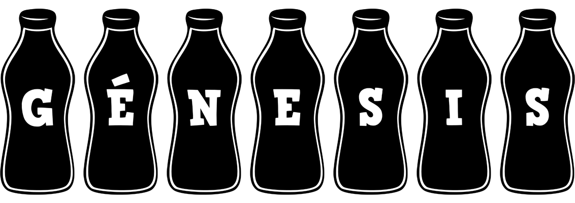 Génesis bottle logo