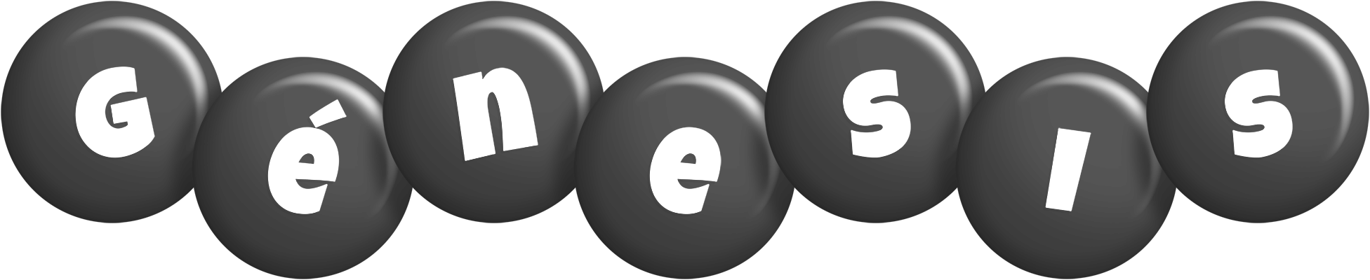 Génesis candy-black logo