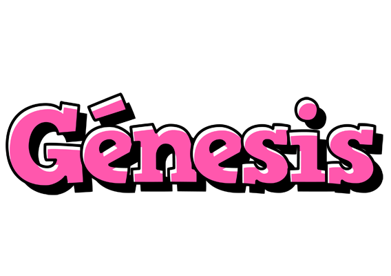 Génesis girlish logo