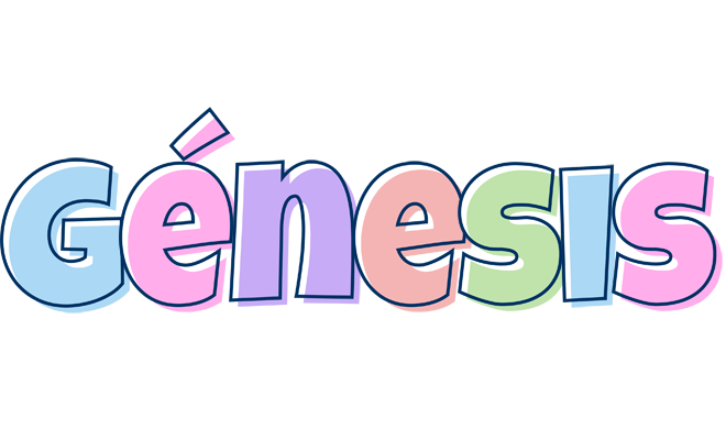 Génesis pastel logo