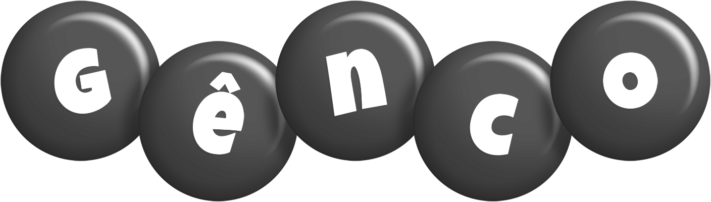 Gênco candy-black logo
