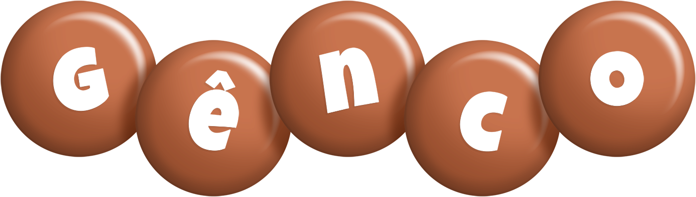 Gênco candy-brown logo