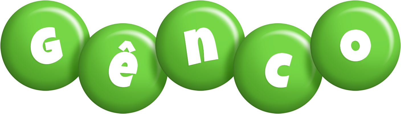 Gênco candy-green logo