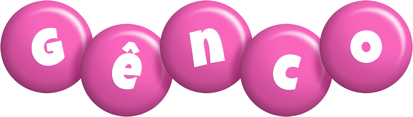Gênco candy-pink logo