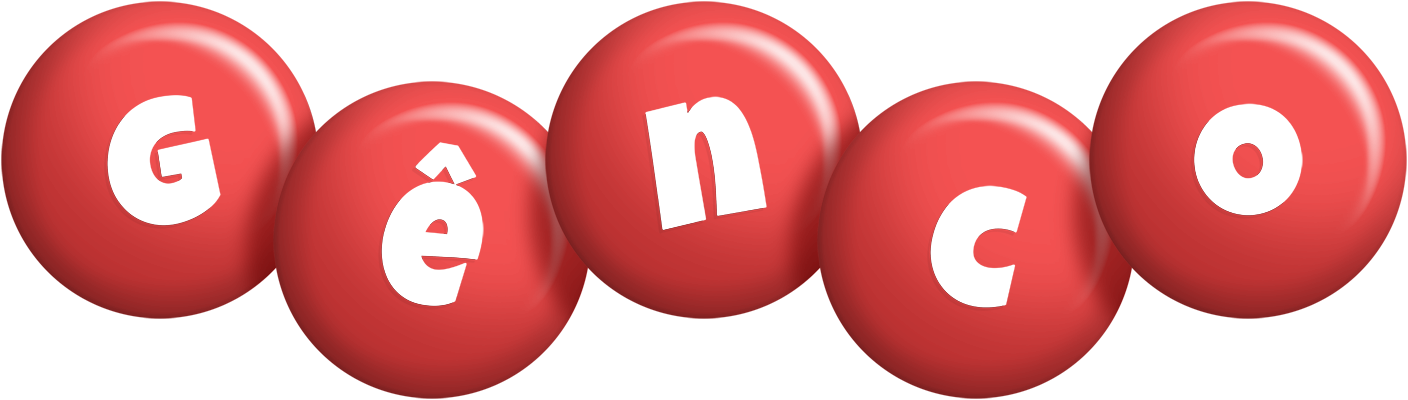 Gênco candy-red logo