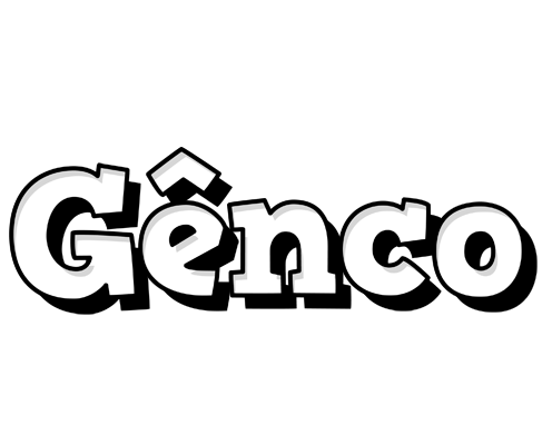 Gênco snowing logo