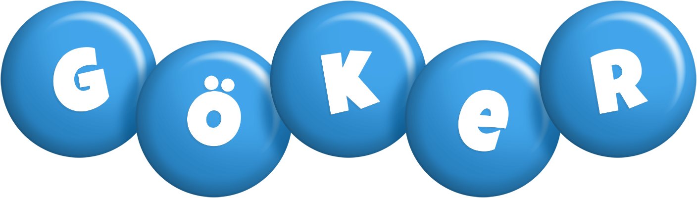 Göker candy-blue logo