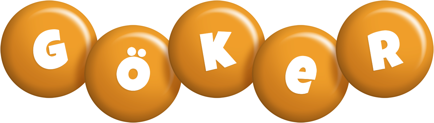 Göker candy-orange logo