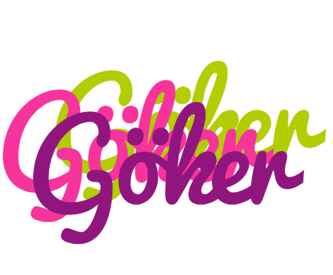 Göker flowers logo