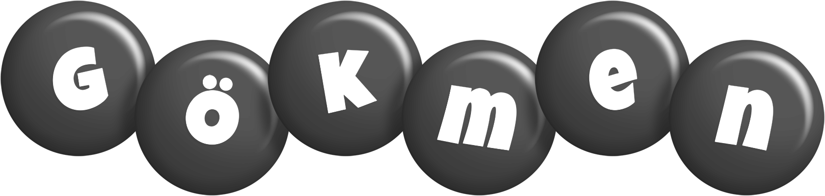Gökmen candy-black logo