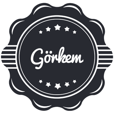 Görkem badge logo