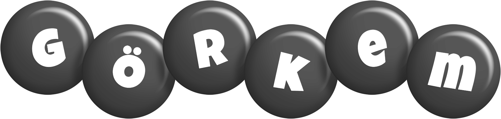 Görkem candy-black logo