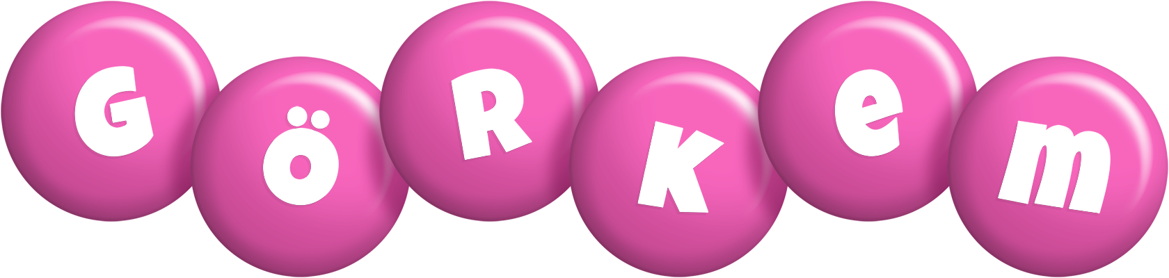 Görkem candy-pink logo