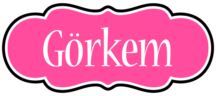 Görkem invitation logo