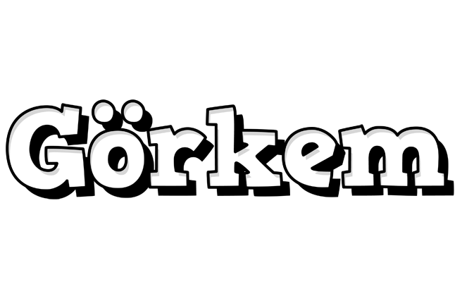 Görkem snowing logo