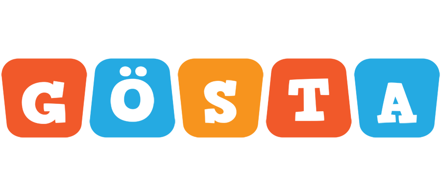 Gösta comics logo