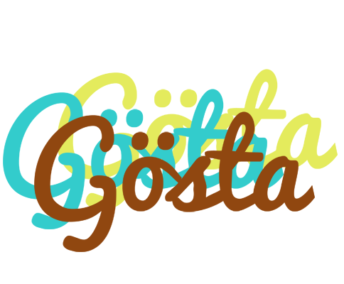 Gösta cupcake logo