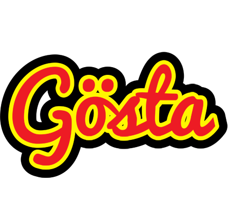 Gösta fireman logo