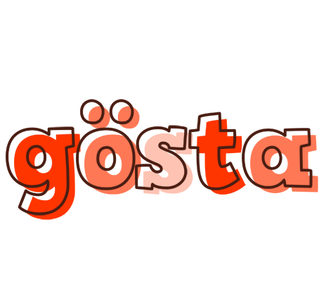 Gösta paint logo