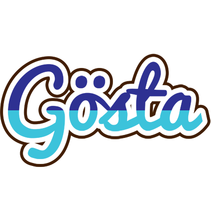Gösta raining logo
