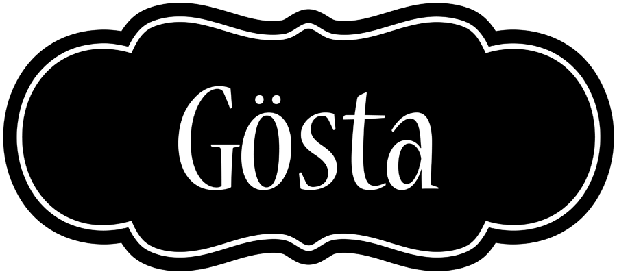 Gösta welcome logo