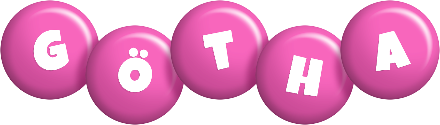 Götha candy-pink logo