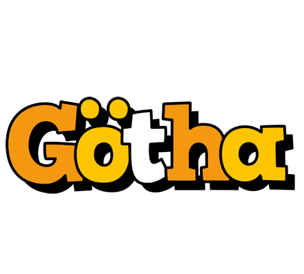Götha cartoon logo