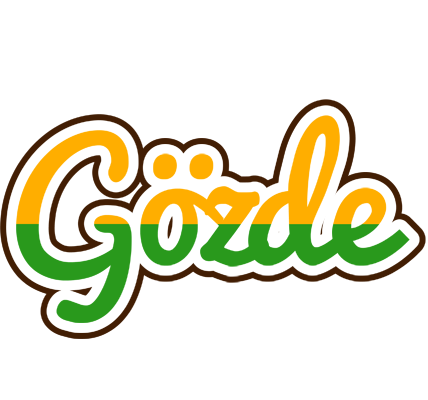 Gözde banana logo