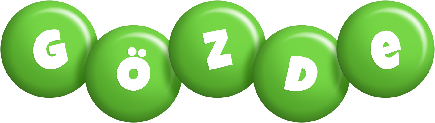 Gözde candy-green logo