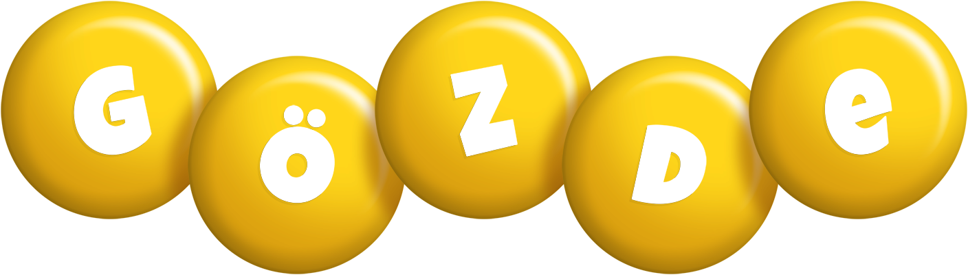 Gözde candy-yellow logo