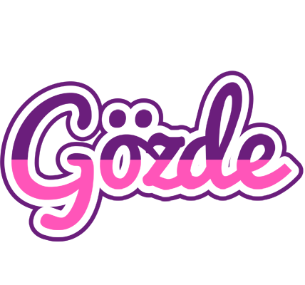 Gözde cheerful logo
