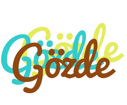 Gözde cupcake logo