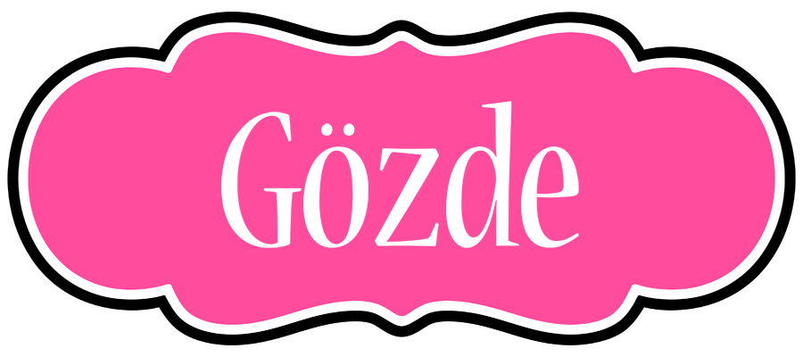 Gözde invitation logo