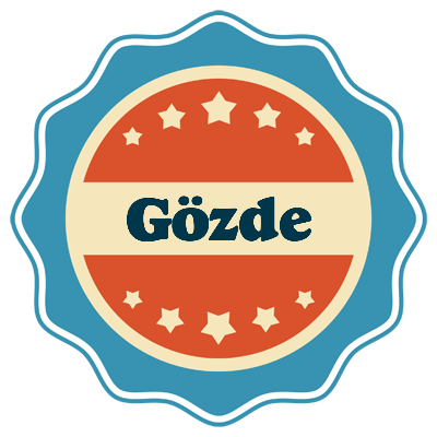 Gözde labels logo