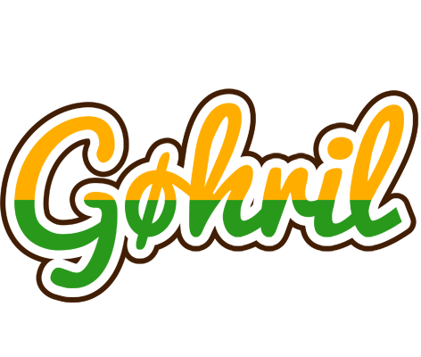 Gøhril banana logo
