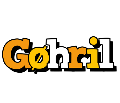Gøhril cartoon logo