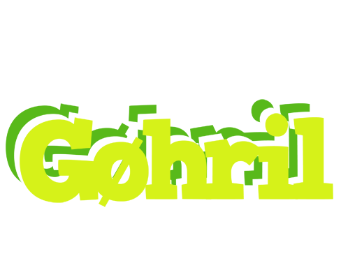 Gøhril citrus logo